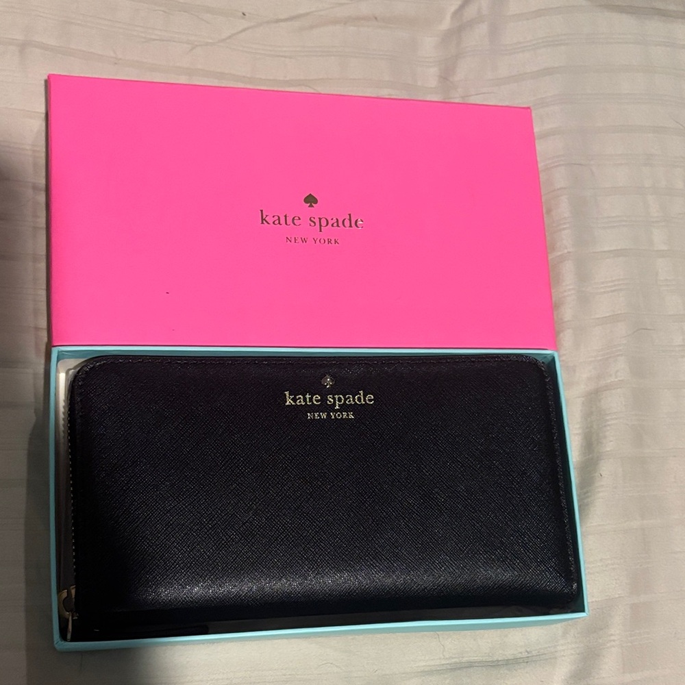Kate Spade Black Key & Card Holder